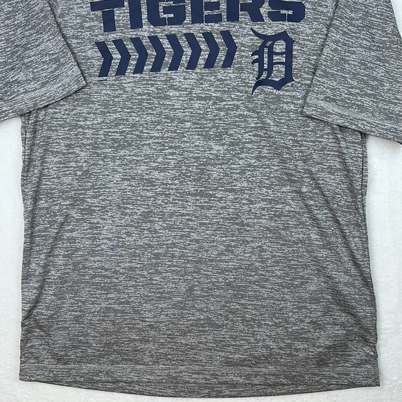 Detroit Tigers Men’s Graphic T-shirt Medium Gray Blue - Picture 4 of 13